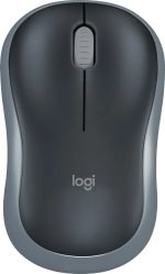 Souris sans fil LOGITECH Mouse M185 NOIRE+GRIS – Image 3