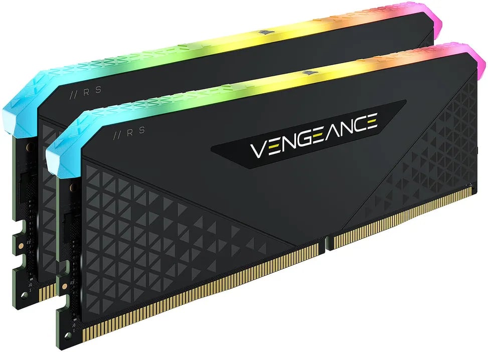 cmtoizmkg06pyqgztsk5f32kb.jpg Barrette mémoire Corsair DRAM Vengeance RGB RS 16GB (2x8GB) DDR4 3200MHz C16 (CMG16GX4M2E3200C16) – Image 1