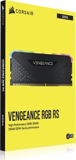 Barrette mémoire Corsair DRAM Vengeance RGB RS 16GB (2x8GB) DDR4 3200MHz C16 (CMG16GX4M2E3200C16) – Image 3