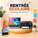 Pack Back to School — PC portable MSI Modern 15 F13M i5 + Imprimante Epson EcoTank L3251 + Kaspersky Plus offert