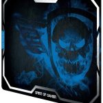 Tapis de souris de jeu SpiritOfGamer Smokey Skull King (SOG-PAD01XLB)