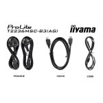 Ecran Tactile 23 pouces IIYAMA PROLITE T2336MSC-B3AG – Image 9