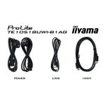 Ecran interactif 105 pouces iiyama ProLite TE10518UWI-B1A – Image 4