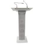 PUPITRE HAUT DE GAMME DE CONFÉRENCE AVEC MICROPHONE SANS FIL ITC T-6236 – Image 3