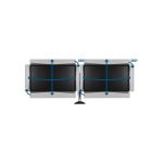 SUPPORT ARCTIC Z2 PRO (Gen3) 2 Bras et un HUB SUPERSPEED USB pour écrans 34'' – Image 5