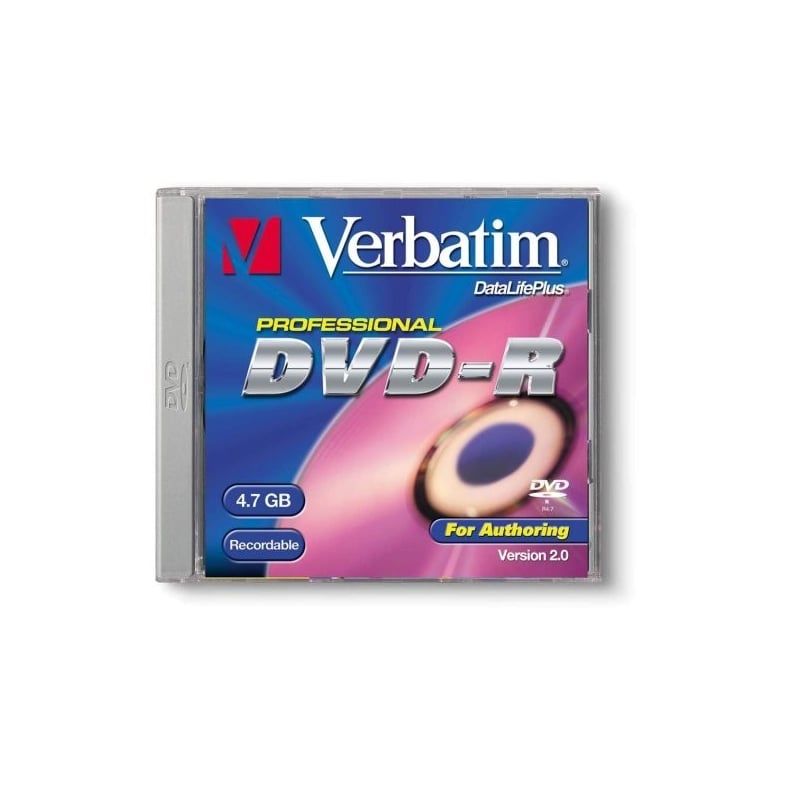 cmucwc1c807hnqgryja2uzqdd.jpg DVD-R VIERGE VERBATIM 120MIN avec boite film vidéo – Image 1