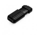 Micro-clé USB PinStripe de 32 Go noire VERBATIM 49064 – Image 3