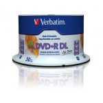 DVD+R Double Layer Inkjet Printable 8x Life Seriesc Pack de 50 unités