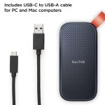 Disque SSD portable SanDisk Portable SSD 480 Go SDSSDE30 – Image 3