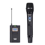 Système de microphone sans fil à double canal UHF COMICA - CVM-WM100 – Image 5