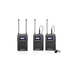 Système de microphone sans fil UHF BOYA BY-WM8 Pro-K2