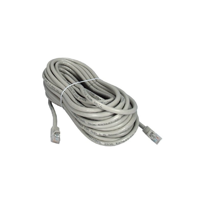 cmucwq2v308ytqgryrle8526y.jpg CÂBLE RESEAU UTP CAT6 PATCH CORD AVEC CONNECTEURS RJ45 MALE/MALE 10 METRES – Image 1