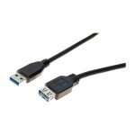 Rallonge USB 3.0 A mâle/ A femelle Noir - 5 m