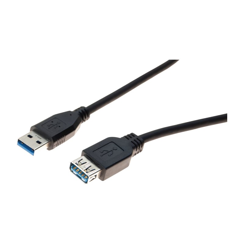 cmucwq3gx093sqgrym6pem41w.jpg Rallonge USB 3.0 A mâle/ A femelle Noir - 5 m – Image 1