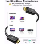 Câble Ugreen Displayport Male vers HDMI Male - 1,5 mètre (10239) – Image 2