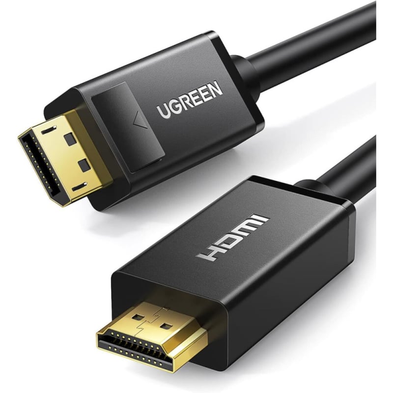 cmucwvkd909hfqgrynun2znxl.jpg Câble Ugreen Displayport Male vers HDMI Male - 2 mètres (10202) – Image 1