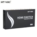 Commutateur et répartiteur MT-Viki MT-HD2-4 HDMI 2 IN 4 OUT