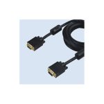 CÂBLE VGA/VGA BLINDE + HD15 CONNECTEURS MALE/MALE 20 METRES