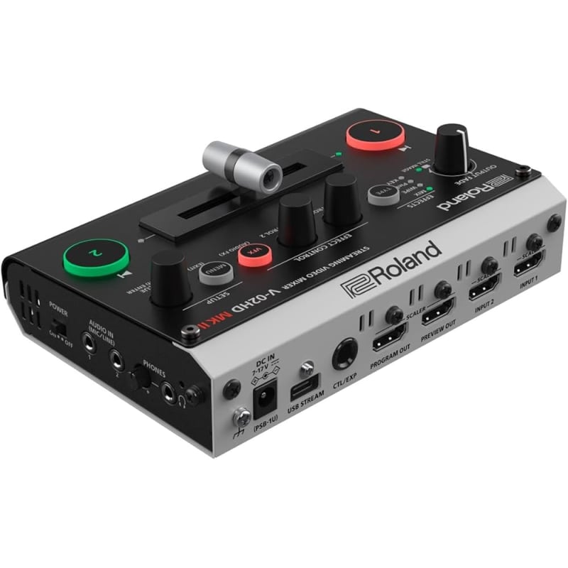 cmucx39zw09ygqgry26s7llco.jpg Mélangeur de streaming Roland V-02HD MK II – Image 1