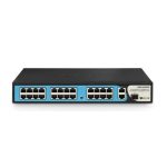 S1200-24P2G1S – Switch PoE+ 24 ports 100M avec 2 ports Gigabit RJ45 et SFP – BDCOM