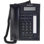 TELEPHONE FIXE FILAIRE PANASONIC KX-TS880MX avec identification de l'appelant et haut-parleur mains libres