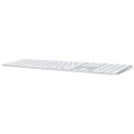 Magic Keyboard with Touch ID and Numeric Keypad for Mac models with Apple silicon - French - White Keys