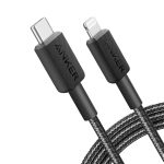 Câble Anker 322 PowerLine USB C vers Lightning 60 W 1m Black