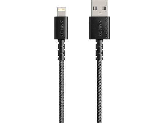 cmufj7y1n015oqgymh8lzlps4.jpg Câble USB-A Anker PowerLine Select+ avec connecteur Lightning 2m – Image 1