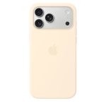 iPhone 17 Pro Max Silicone Case with MagSafe – Vanilla
