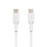 Cable BELKIN USB-C vers USB-C BoostCharge (1m) - Blanc