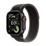 Apple Watch Ultra 3 GPS + Cellular 49 mm-Black Titanium-Boucle Trail Noir/charbon-S/M