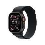 Apple Watch Ultra 3 GPS + Cellular 49 mm-Black Titanium-Boucle Alpine Noir-Medium