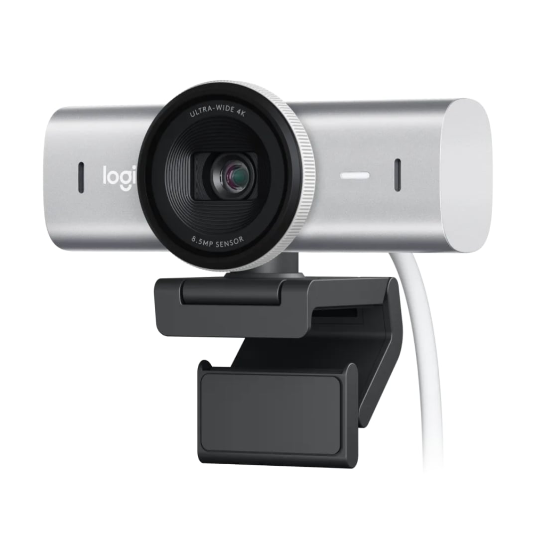 cmuy0siai0065qgg32jlg2ag3.jpg Logitech WEBCAM - Logitech MX Brio 4K Ultra HD Webcam - PALE GREY - USB - N/A - EMEA28-935 - B2C – Image 1