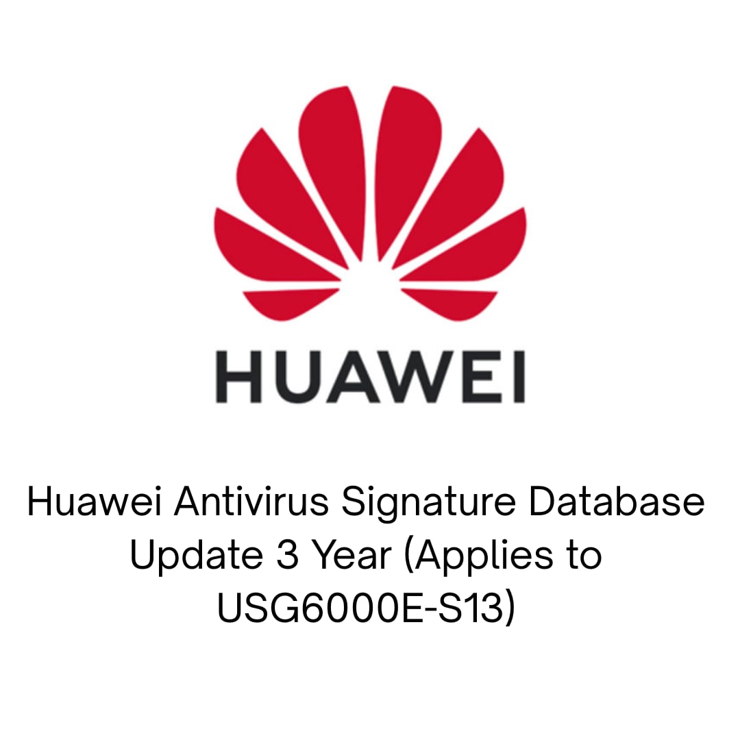 cmuy0u6sc02wnqgg3sixoxl67.jpg Huawei Antivirus Signature Database Update 3 Year (Applies to USG6000E-S13) – Image 1