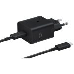 SAMSUNG 45W super fast wall charger C-to-C with C-To-C Cable black 12M