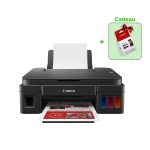 Promo Canon Ink tank PIXMA G3410 MFP 3en1 Réseau Wifi Black 9ppm/color 5ppm A4 24M+ PRINTHEAD BLACK