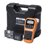 BROTHER Etiqueteuse portable pour les électriciens-Livrée avec mallette et adaptateur secteur 12M
