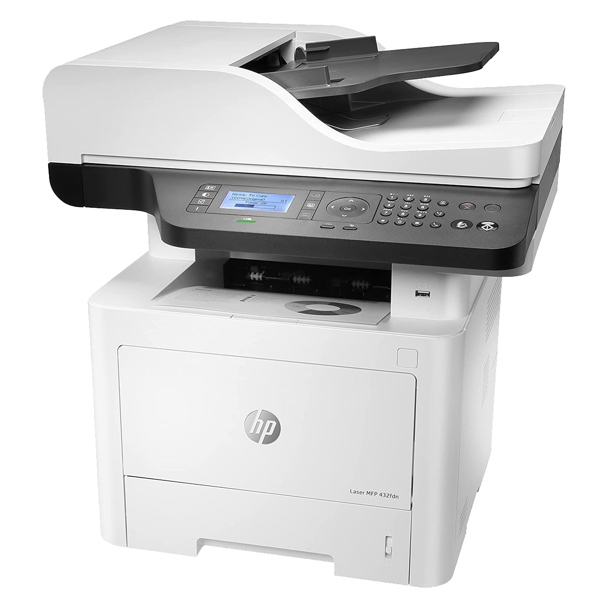cmuy3s7fa0262qgnzmmfbvqgf.jpg HP Laser MFP 432fdn Printer A4 Recto Verso PPM Noir & Blanc 40 12 Mois – Image 1