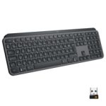 Logitech MX Keys Advanced Wireless Illuminated Keyboard - GRAPHITE - FRA - 2.4GHZ/BT CENTRAL 12M – Image 2