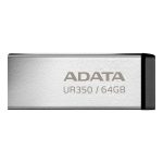 ADATA CLE USB UR350-64G-RSR/BK USB 3.2 Gen1 Metal 12M