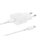 SAMSUNG 25W wall charger C-to-C with C-To-C Cable white – Image 2