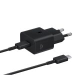 SAMSUNG 25W wall charger C-to-C with C-To-C Cable black