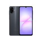 SAMSUNG SMARTPHONE Android A07 6,7'' MediaTek- 4Go 128Go 4G DS Cam Av 8Mpx Cam Arr 50Mpx Noir 12M