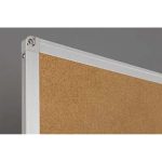 2x3 TCX71020 - TABLEAU LIEGE 100X200CM 2X3 CADRE ALUMINIUM