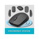 Souris optique silencieuse sans fil multi-mode Rapoo M100 Silent – Image 4