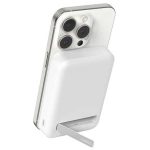 Batterie Externe Belkin BoostCharge 10K 15W avec Qi2 et Fonction Stand-White
