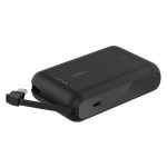 Batterie Externe Belkin BoostCharge 10K 20W avec cable USB-C intégré - Black